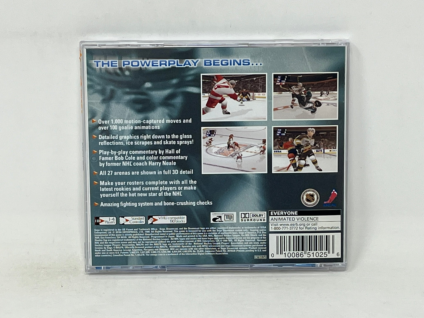 Sega Dreamcast - NHL 2K Hockey - Complete