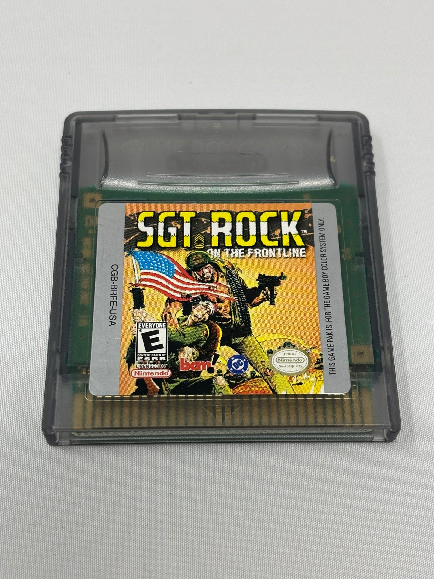 Nintendo Game Boy Color - Sgt. Rock On the Frontline