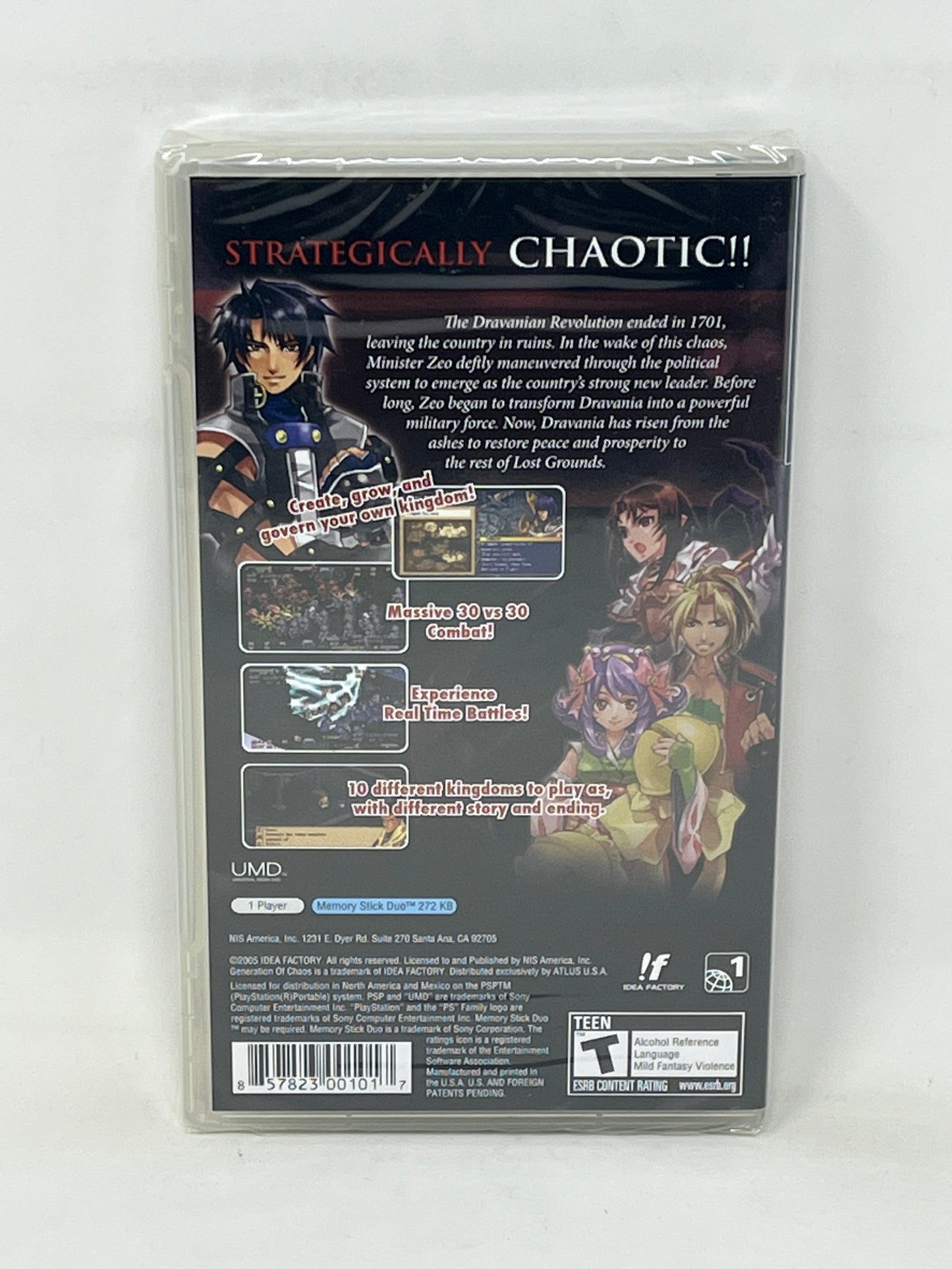 Sony PlayStation PSP - Generation of Chaos - Sealed