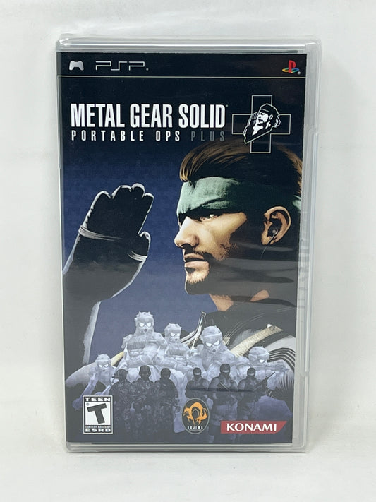 Sony PSP - Metal Gear Solid Portable Ops Plus - BRAND NEW / SEALED