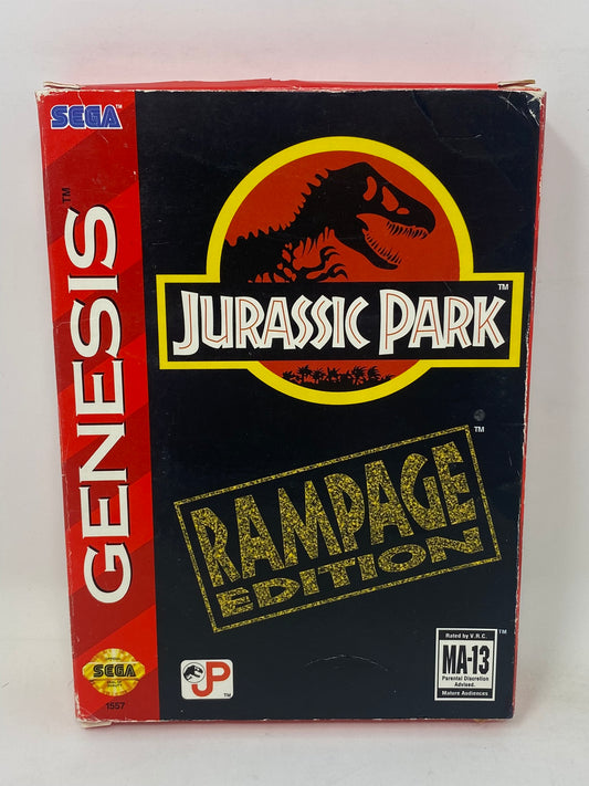 Sega Genesis - Jurassic Park Rampage Edition - Complete
