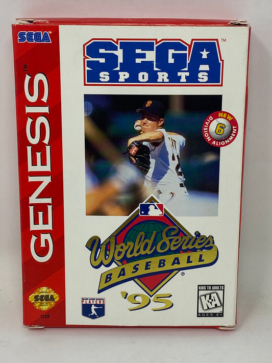 Sega Genesis - World Series Baseball '95 - Complete