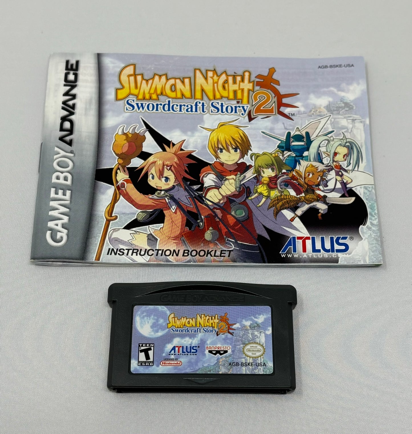 Nintendo Game Boy Advance - Summon Night Swordcraft Story 2