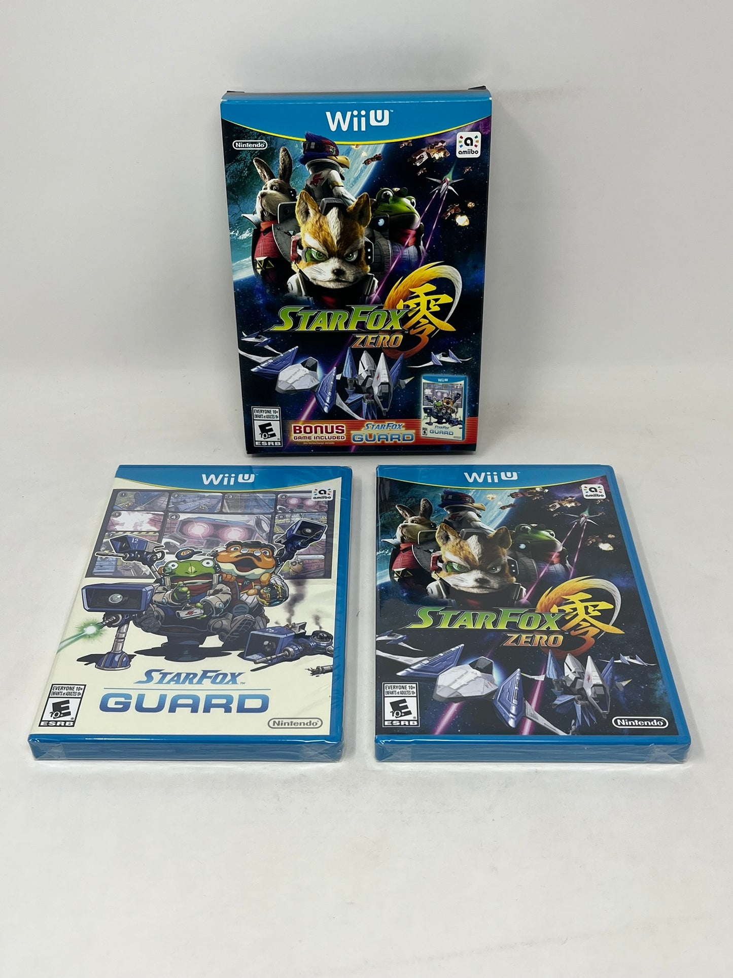 Nintendo Wii - Star Fox Zero & Star Fox Guard - New / Sealed