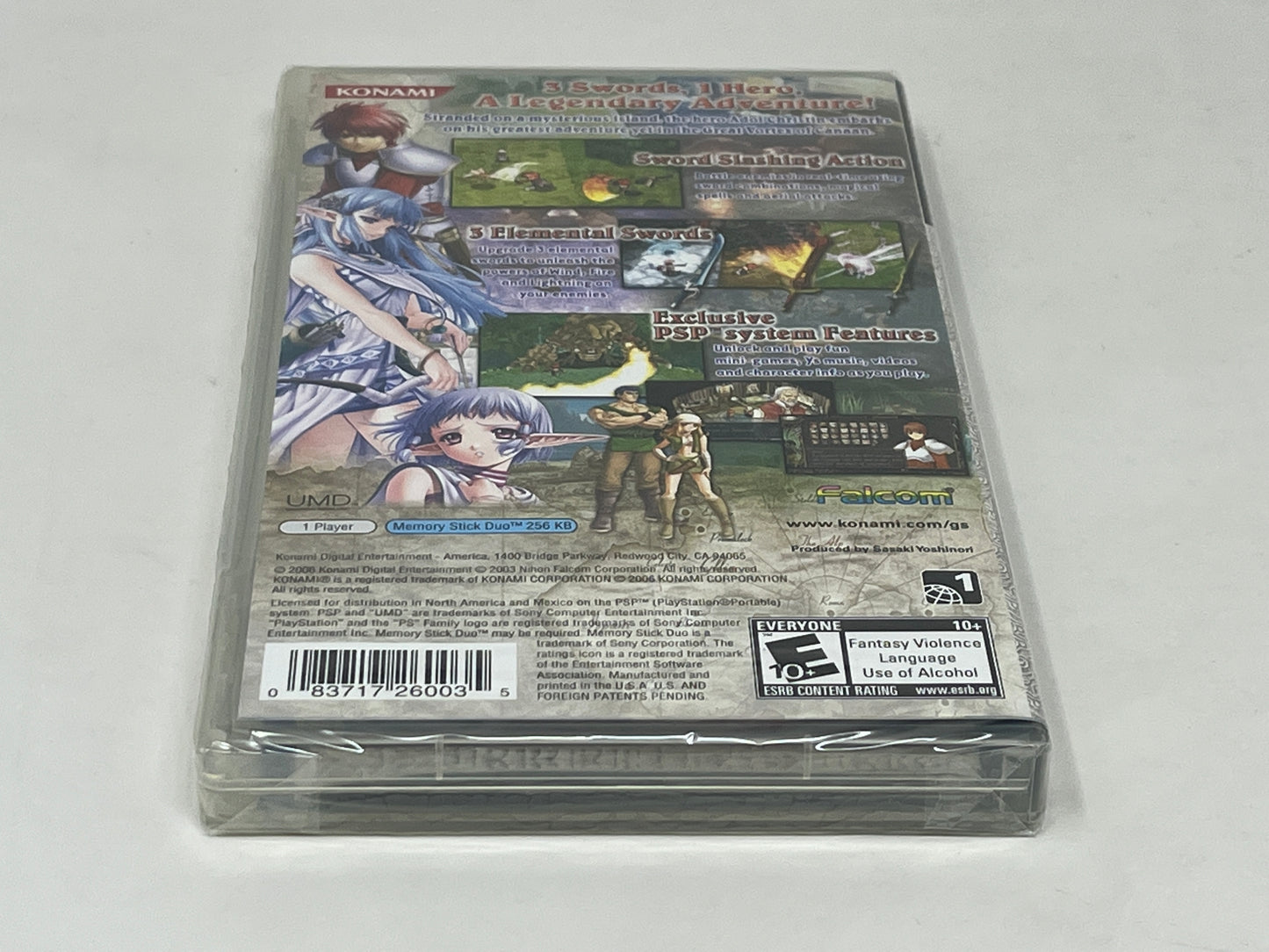 Sony PSP - Y's The Ark of Napishtim - BRAND NEW / SEALED