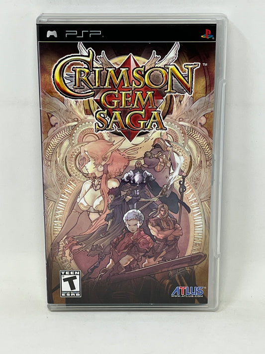 Sony PSP - Crimson Gem Saga - Complete