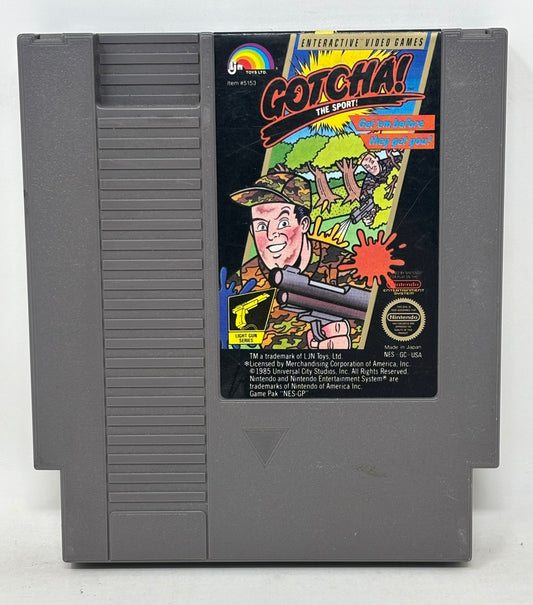 NES Nintendo - Gotcha The Sport - Zapper Game