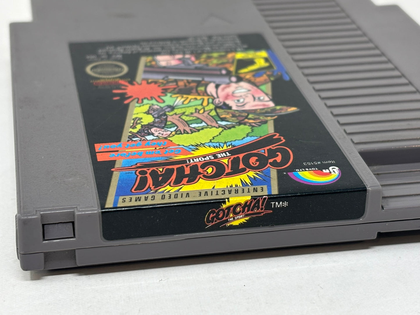 NES Nintendo - Gotcha The Sport - Zapper Game