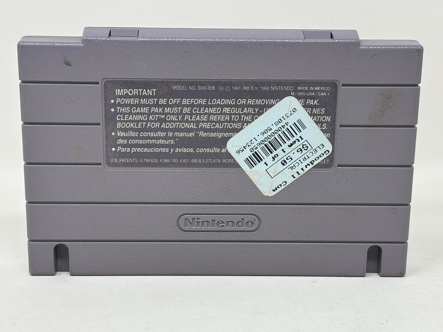 SNES Super Nintendo - Donkey Kong Country