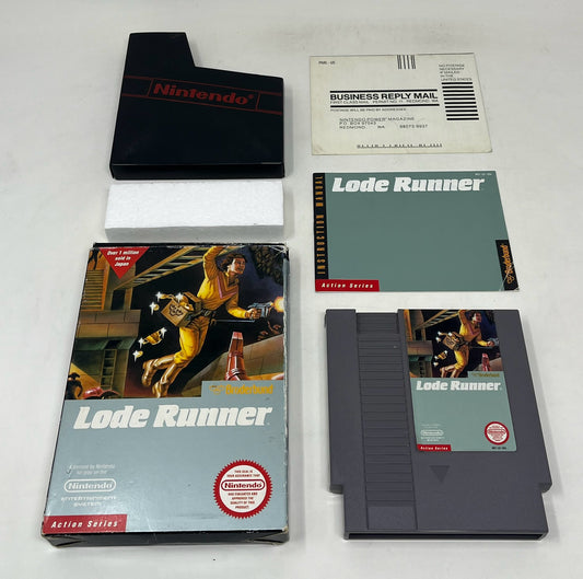 NES Nintendo - Lode Runner (5 Screw) - Complete