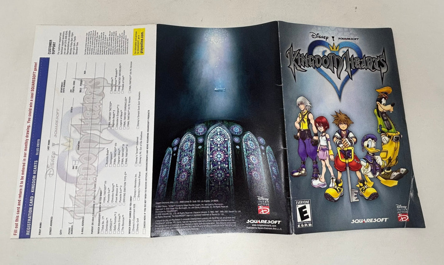Sony PlayStation 2 - Kingdom Hearts - Complete