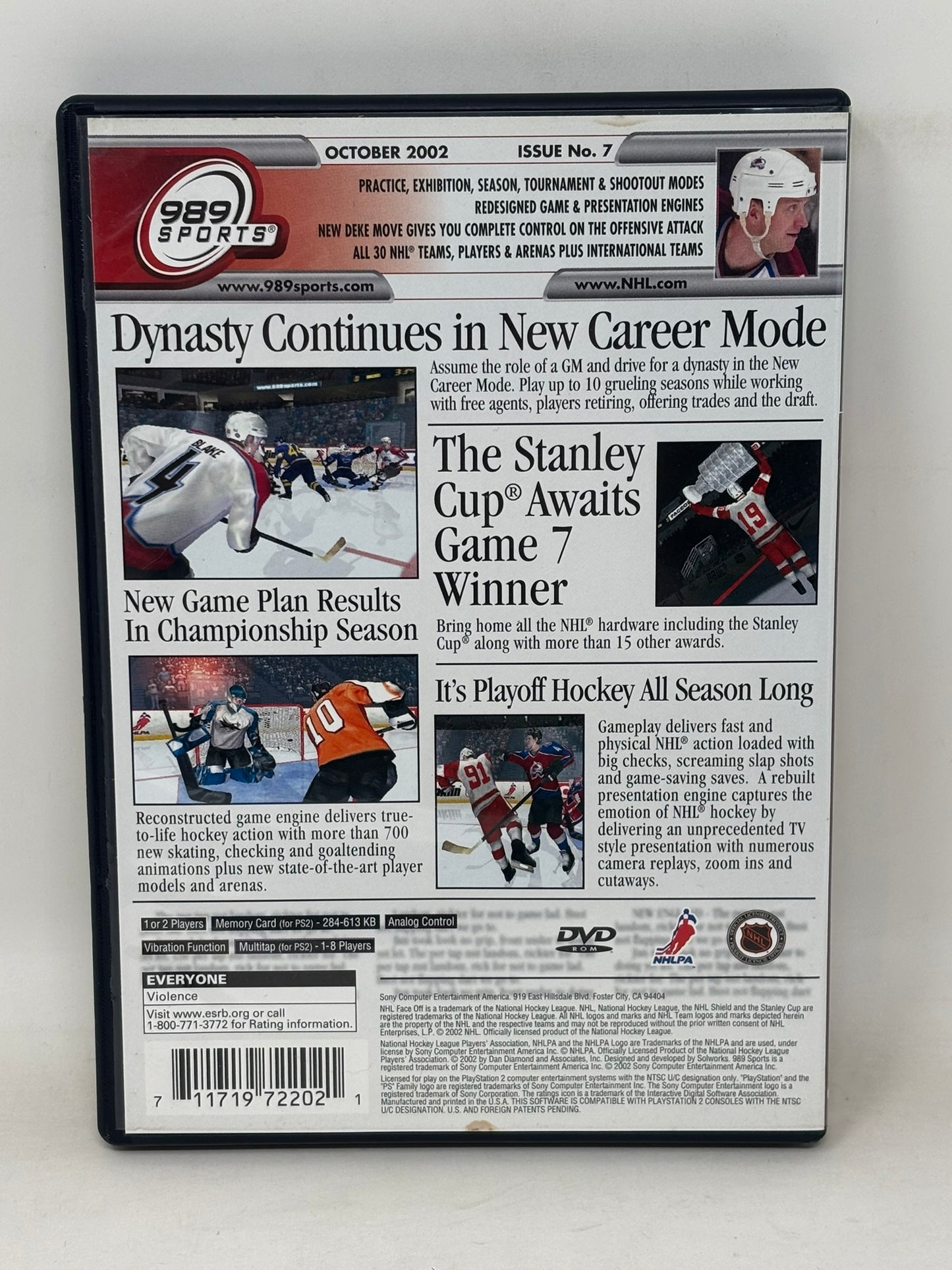 Sony PlayStation 2 - NHL FaceOff 2003 - Complete