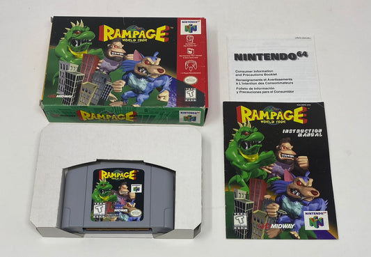 N64 Nintendo 64 - Rampage World Tour - Complete