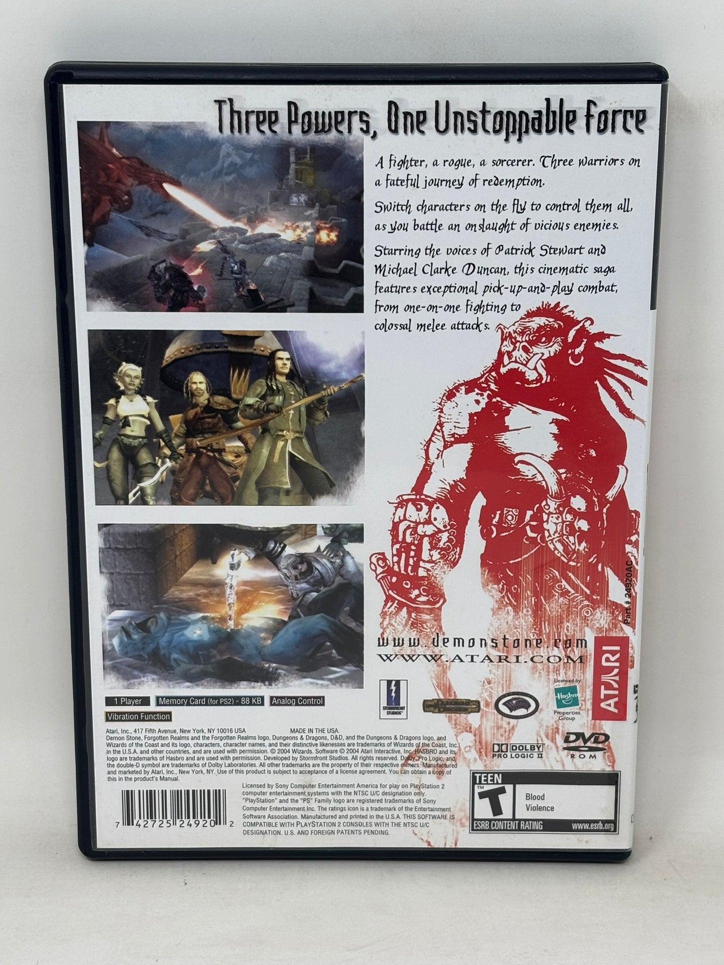 Sony PlayStation 2 - Demon Stone - Complete