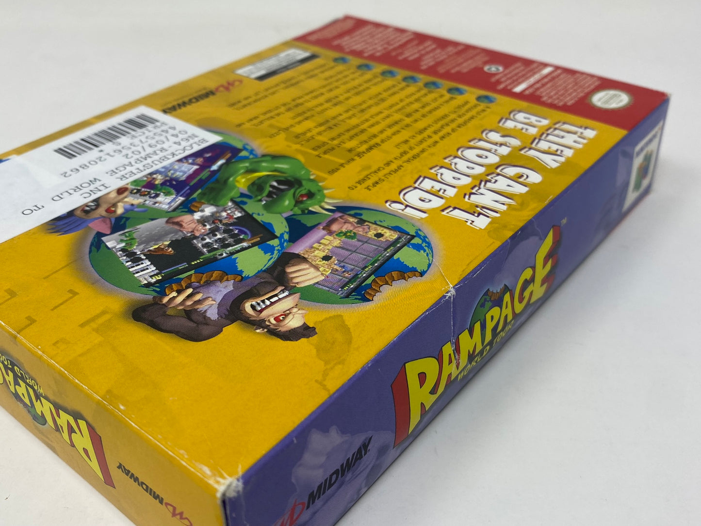 N64 Nintendo 64 - Rampage World Tour - Complete