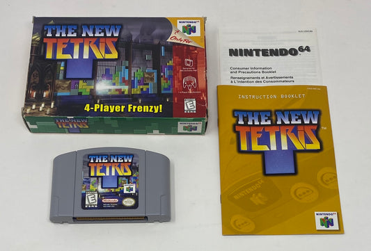 N64 Nintendo 64 - The New Tetris - Complete