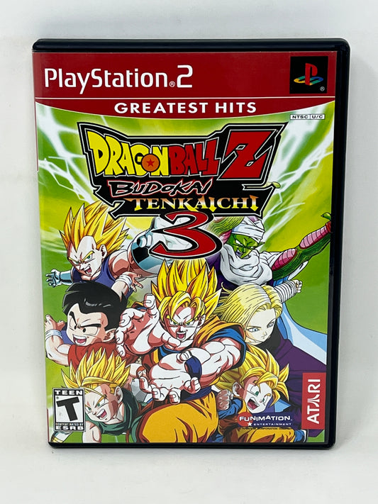 Sony PlayStation 2 - Dragon Ball Z Budokai Tenkaichi 3 (Greatest Hits) Complete