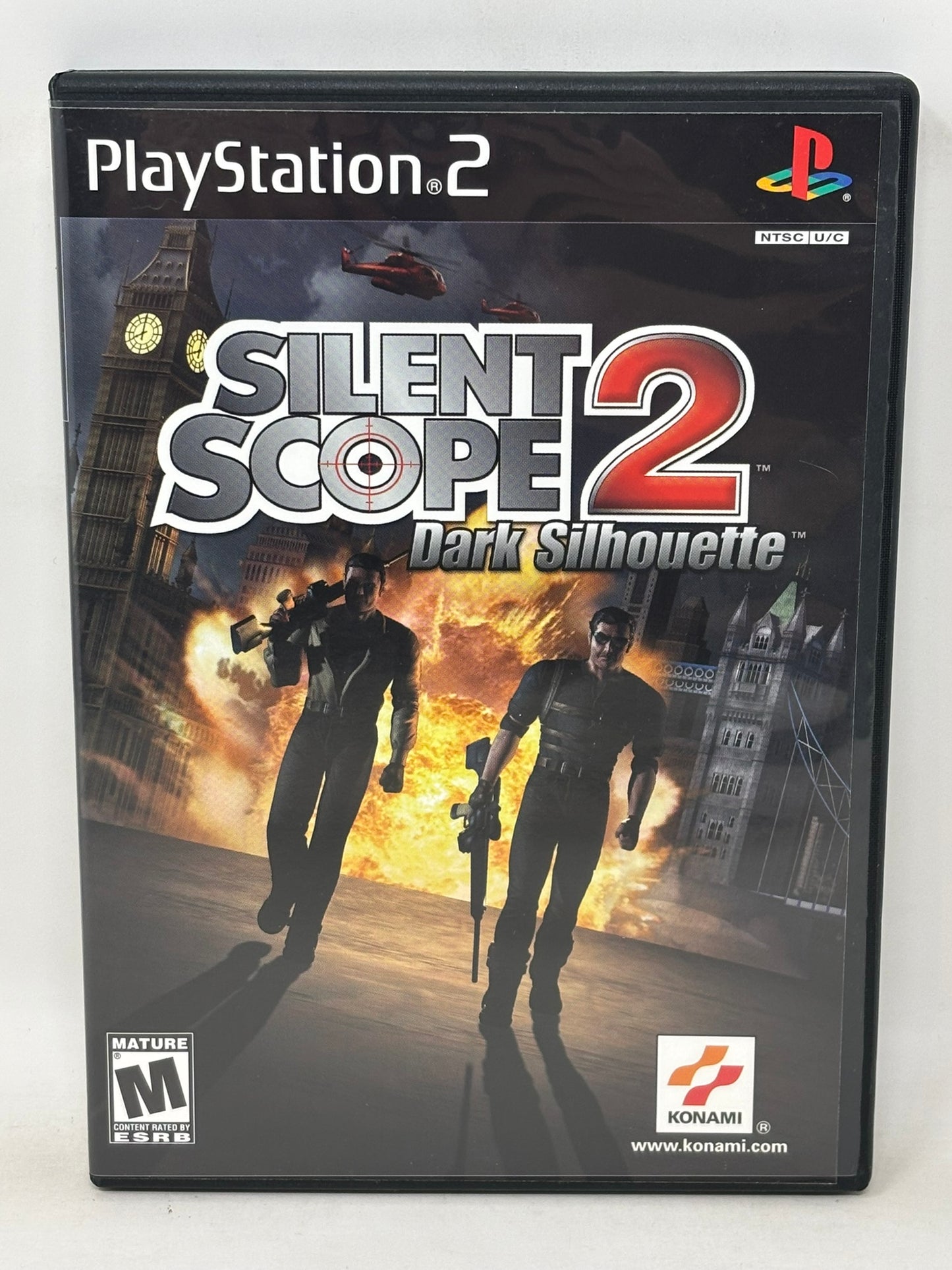 Sony PlayStation 2 - Silent Scope 2 Dark Silhouette - Complete