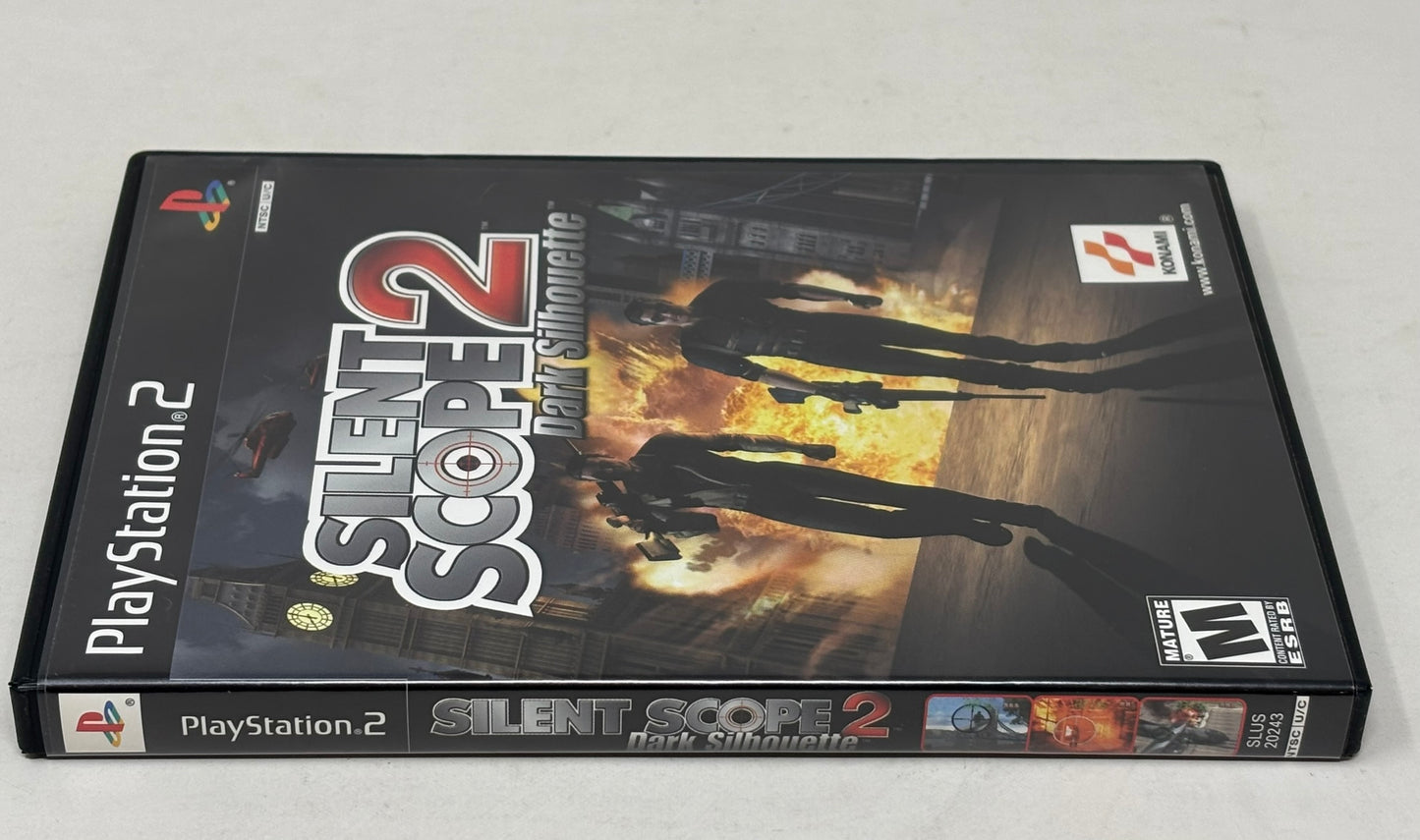 Sony PlayStation 2 - Silent Scope 2 Dark Silhouette - Complete