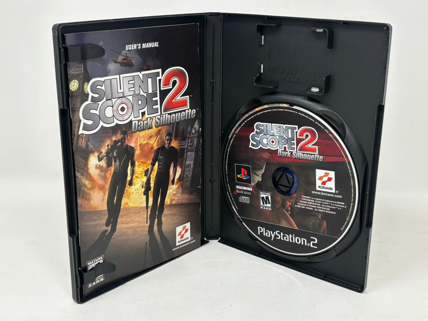 Sony PlayStation 2 - Silent Scope 2 Dark Silhouette - Complete