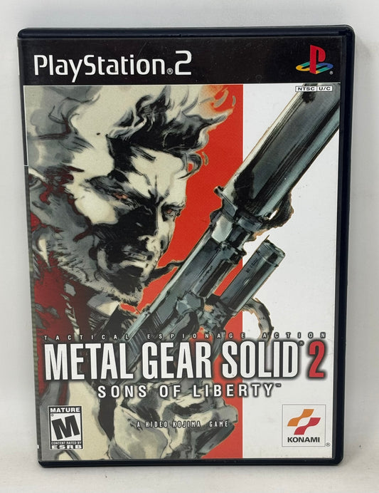 Sony PlayStation 2 - Metal Gear Solid 2: Sons of Liberty - Complete