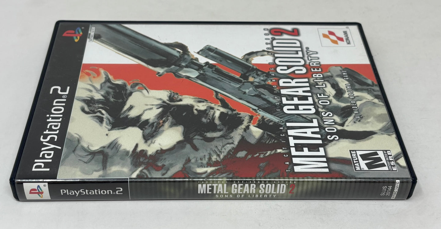 Sony PlayStation 2 - Metal Gear Solid 2: Sons of Liberty - Complete