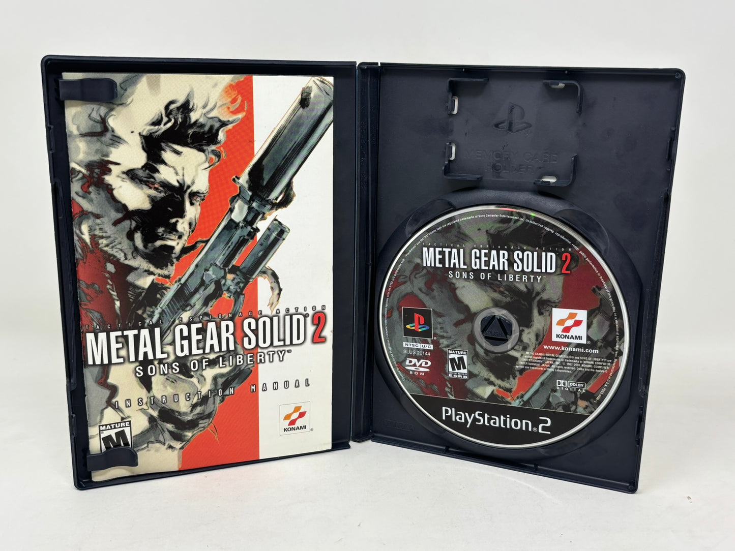 Sony PlayStation 2 - Metal Gear Solid 2: Sons of Liberty - Complete