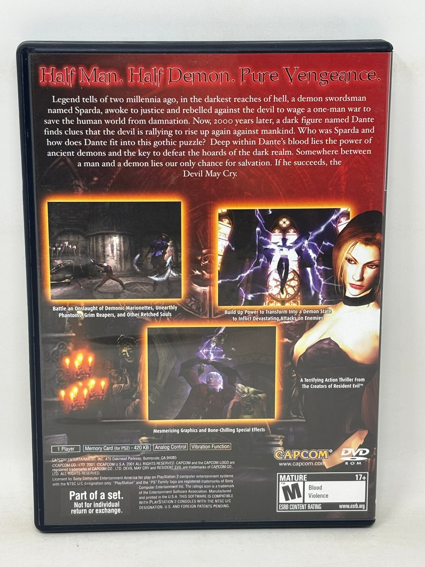 Sony PlayStation 2 - Devil May Cry - Complete