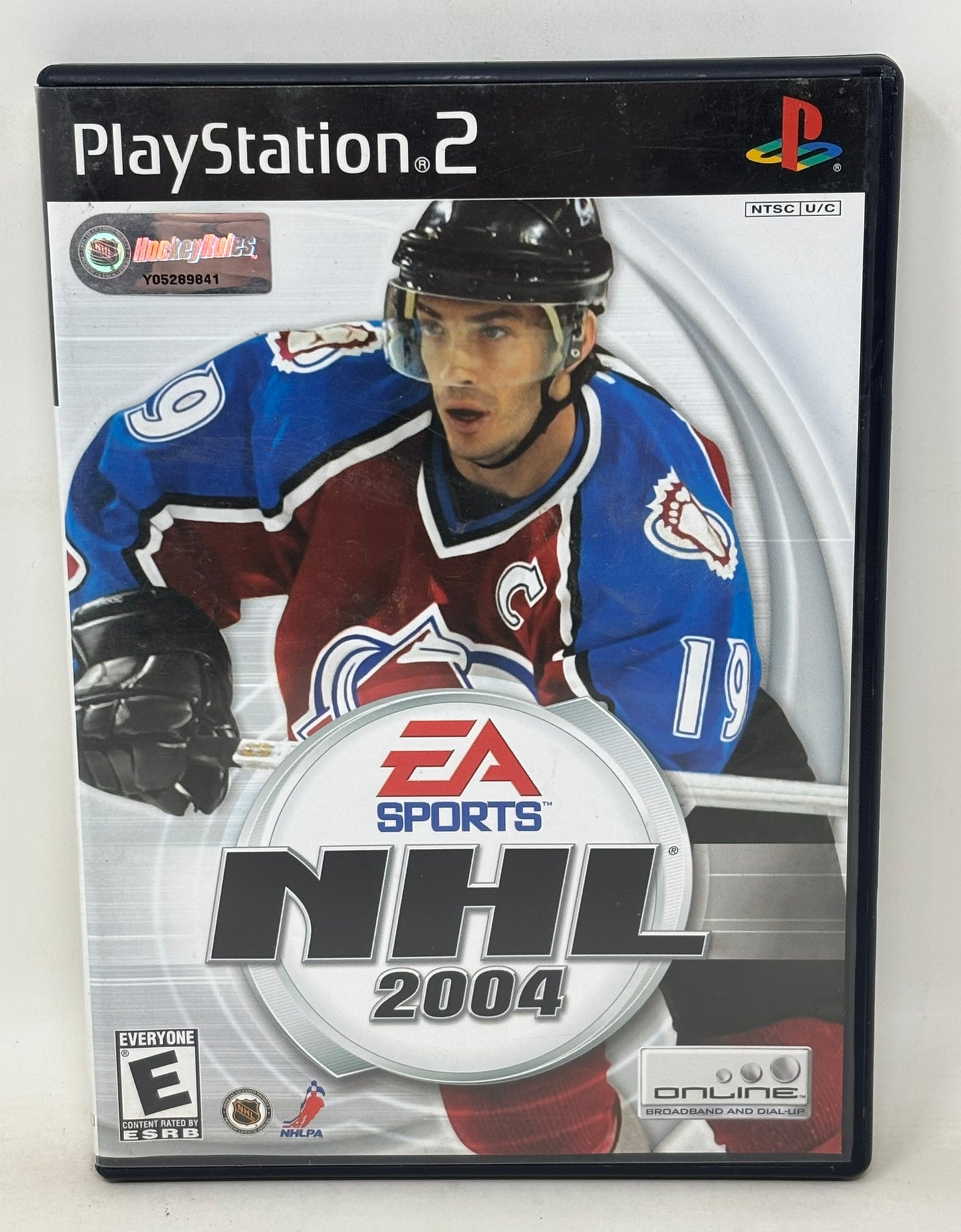 Sony PlayStation 2 - NHL 2004 (Joe Sakic Cover Variant) Complete