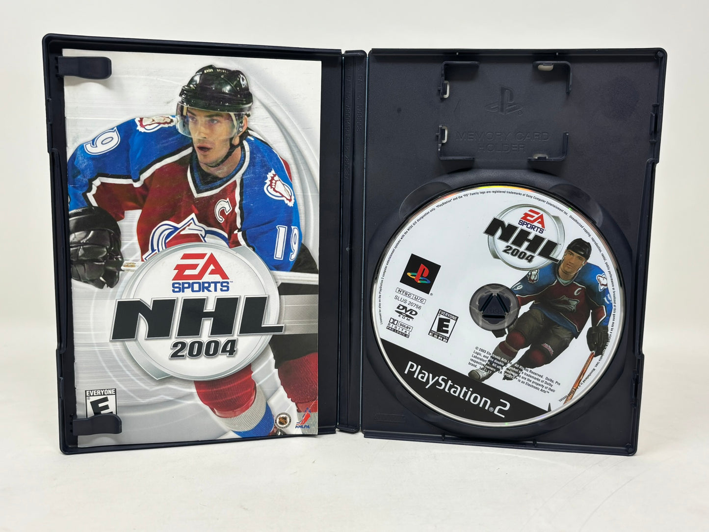 Sony PlayStation 2 - NHL 2004 (Joe Sakic Cover Variant) Complete
