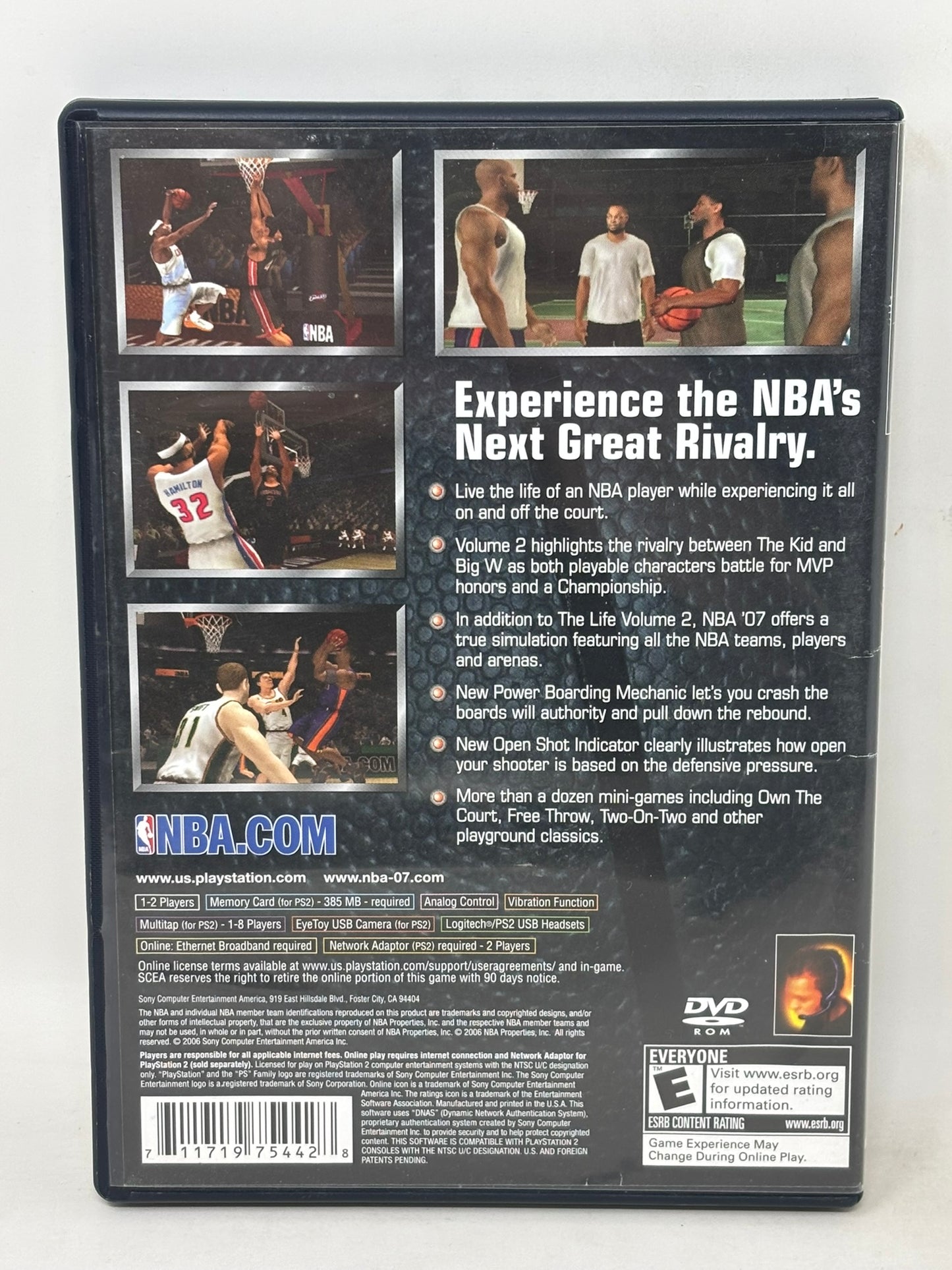Sony PlayStation 2 - NBA 07 The Life Volume 2 - Complete