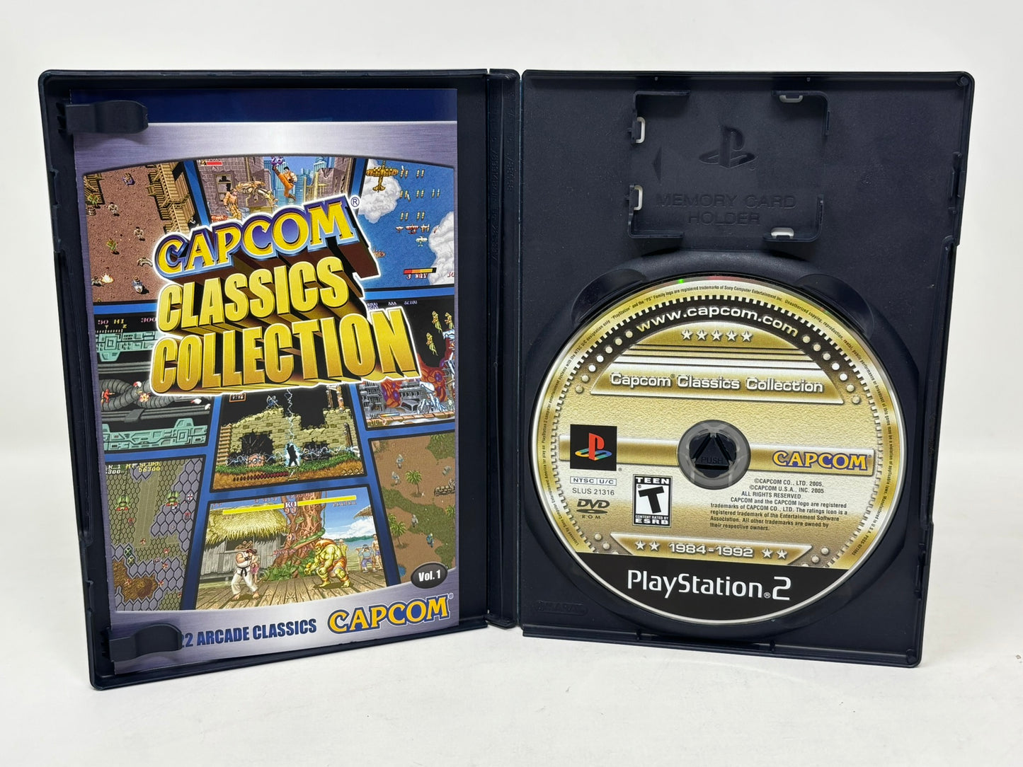 Sony PlayStation 2 - Capcom Classics Volume 1 - Complete