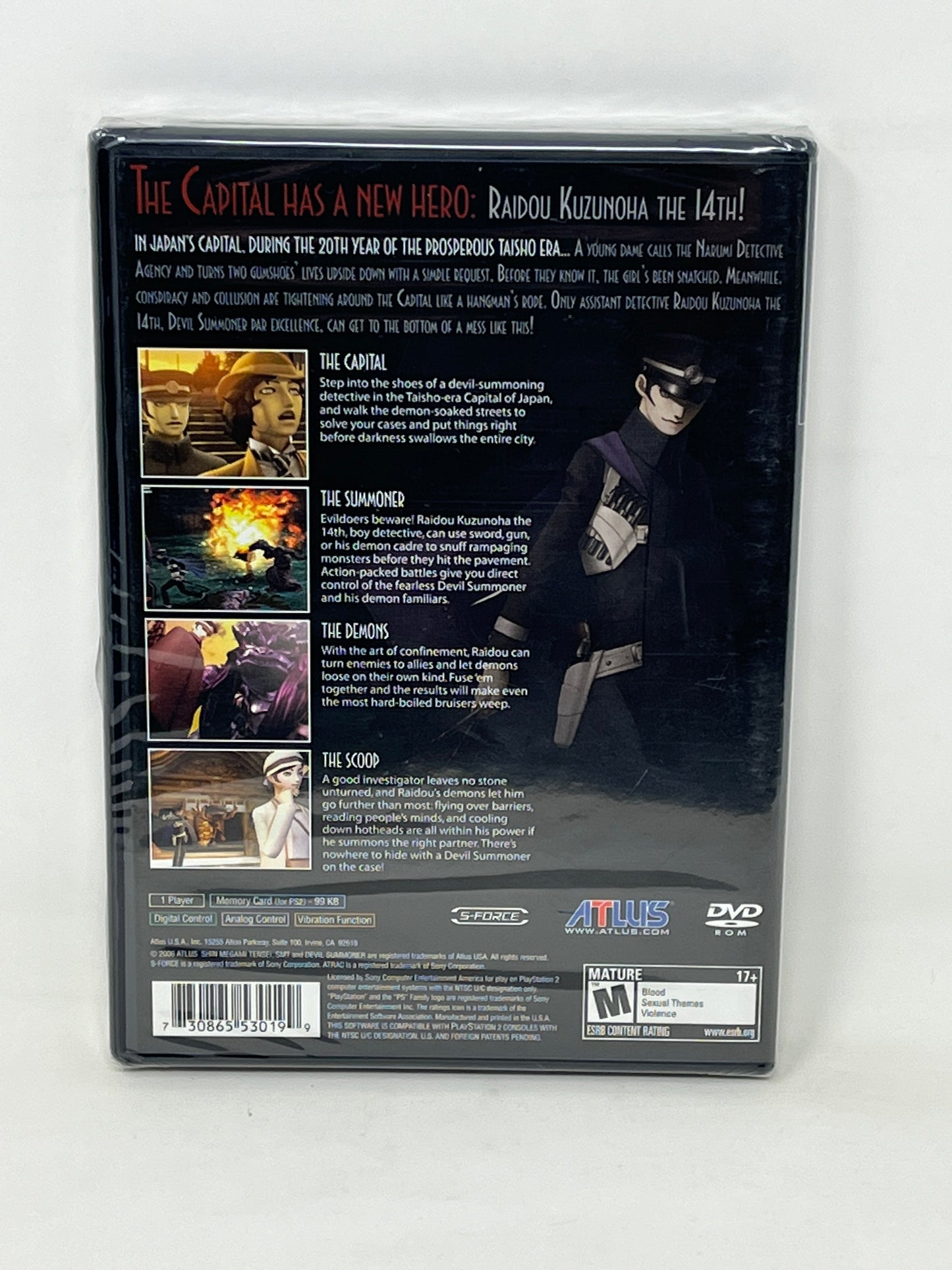 Sony PlayStation 2 - Shin Megami Tensei: Devil Summoner Raidou Kuzunaho Vs the Soulless Army - BRAND NEW