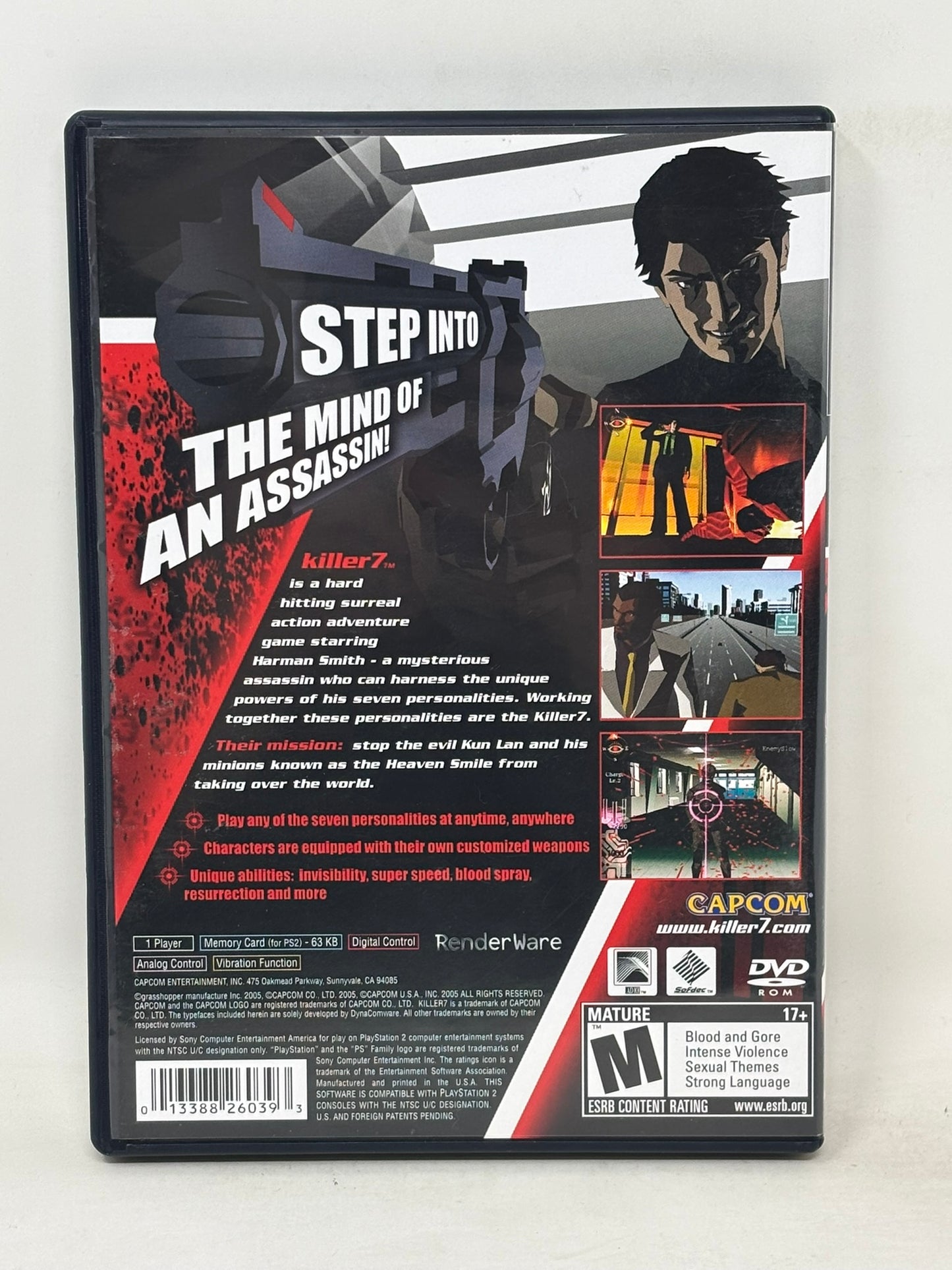 Sony PlayStation 2 - Killer 7 - Complete