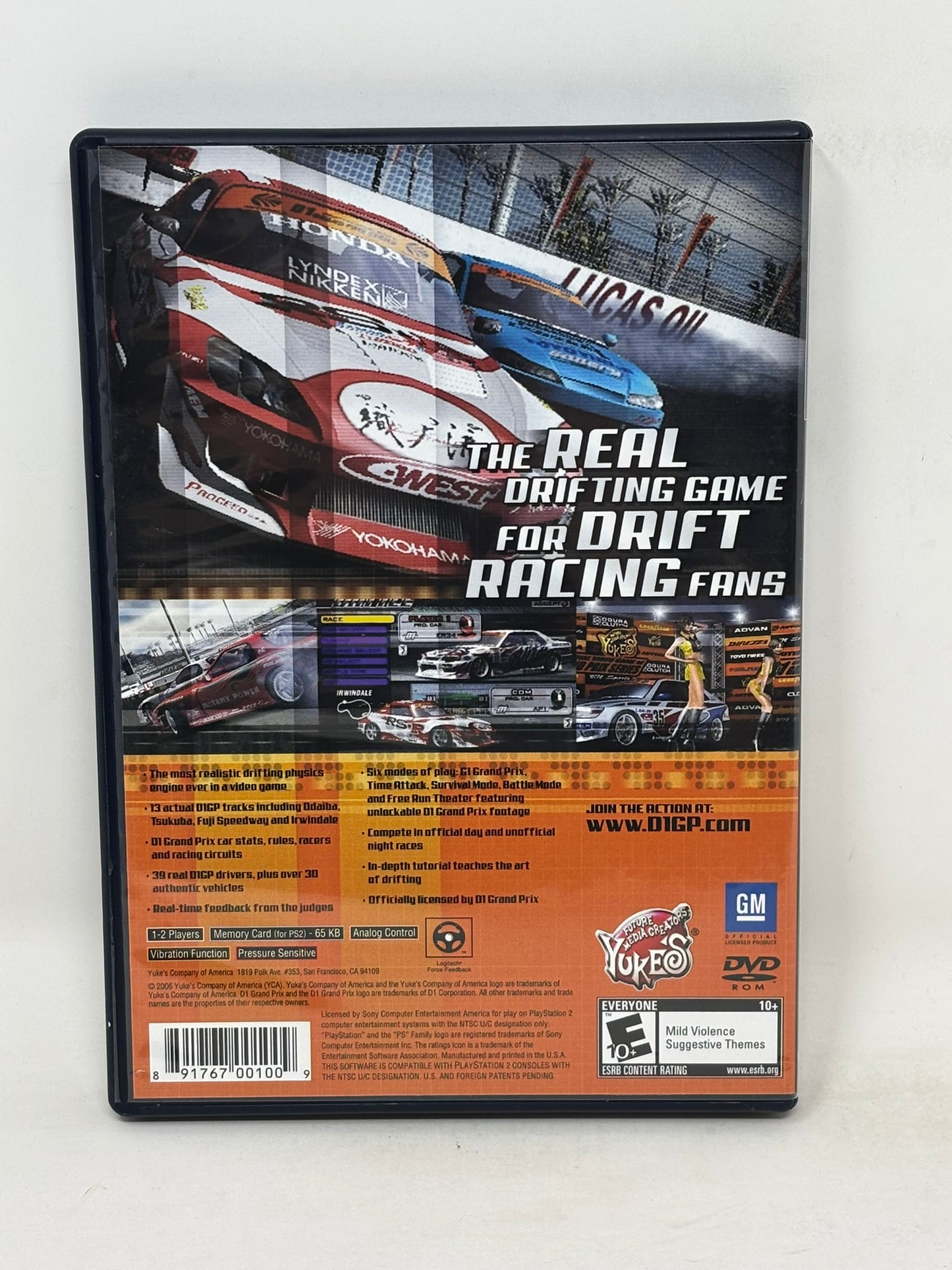 Sony PlayStation 2 - D1 Professional Drift Grand Prix Series - Complete