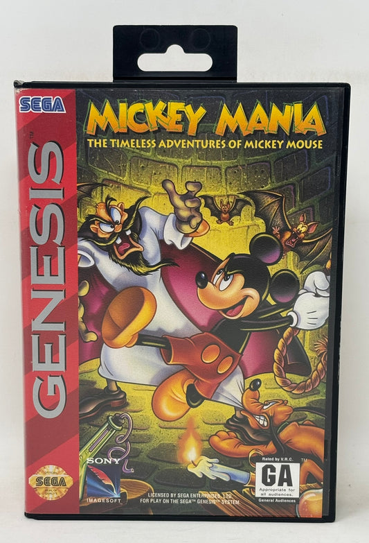 Sega Genesis - Mickey Mania - Complete