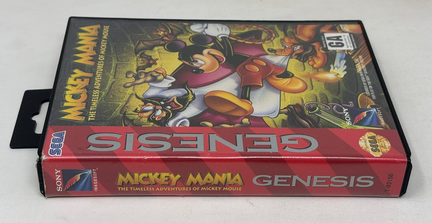 Sega Genesis - Mickey Mania - Complete