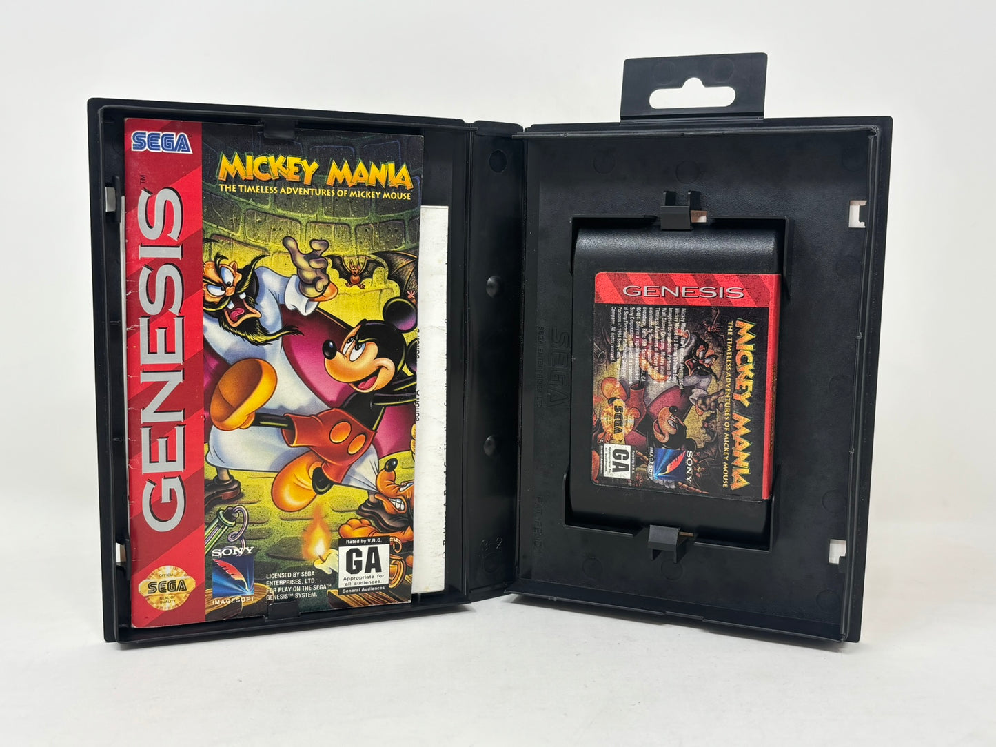 Sega Genesis - Mickey Mania - Complete