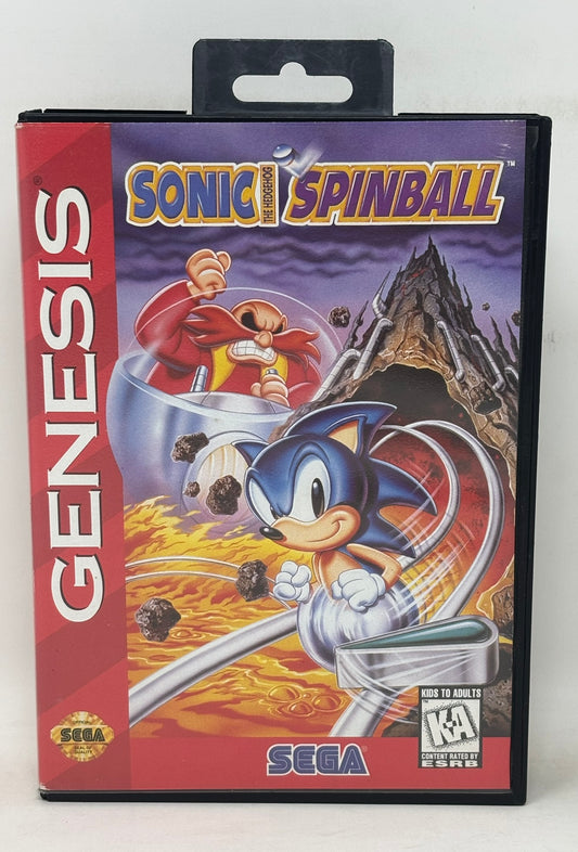 Sega Genesis - Sonic Spinball - Complete