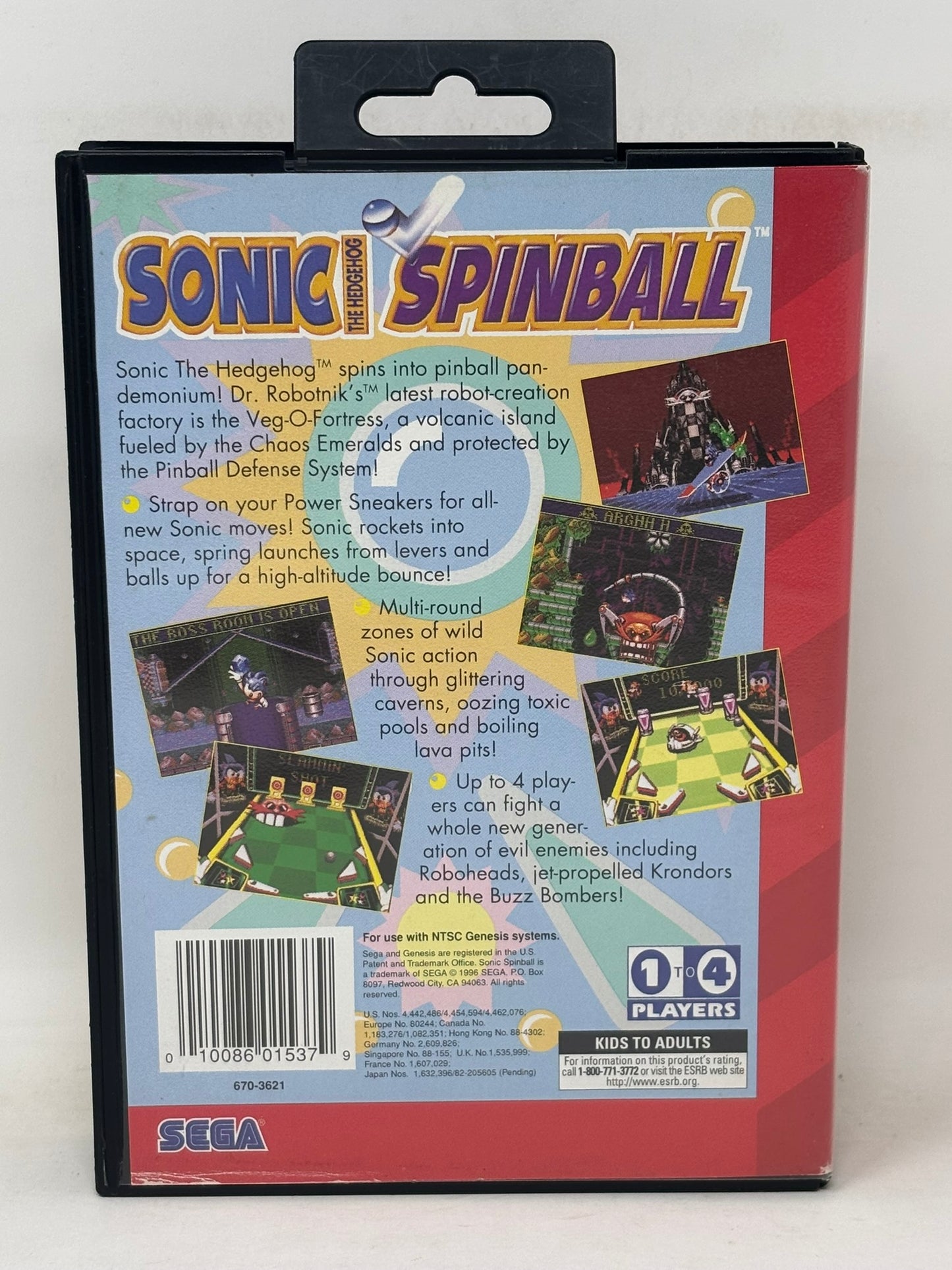 Sega Genesis - Sonic Spinball - Complete