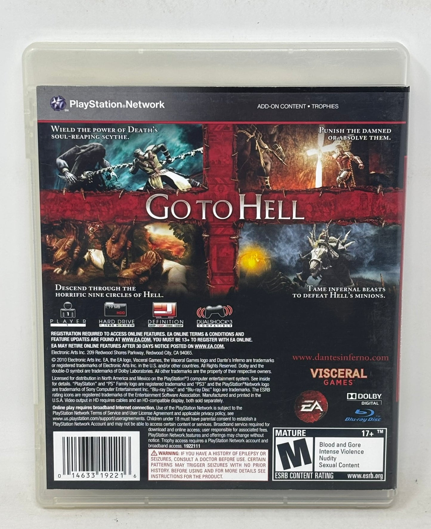 Sony PlayStation 3 - Dante’s Inferno - Divine Edition