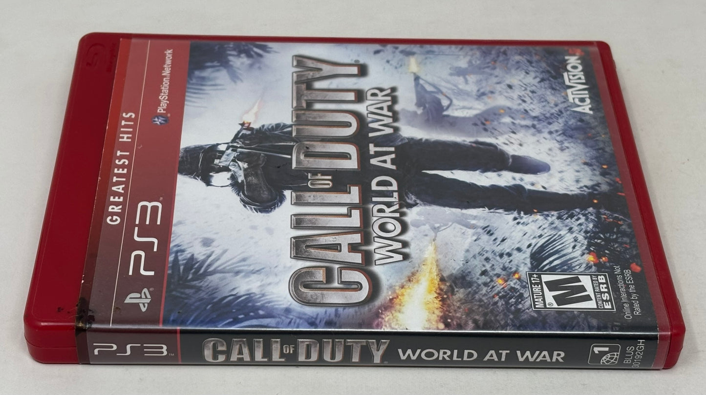 Sony PlayStation 3 - Call of Duty World at War (Greatest Hits) Complete