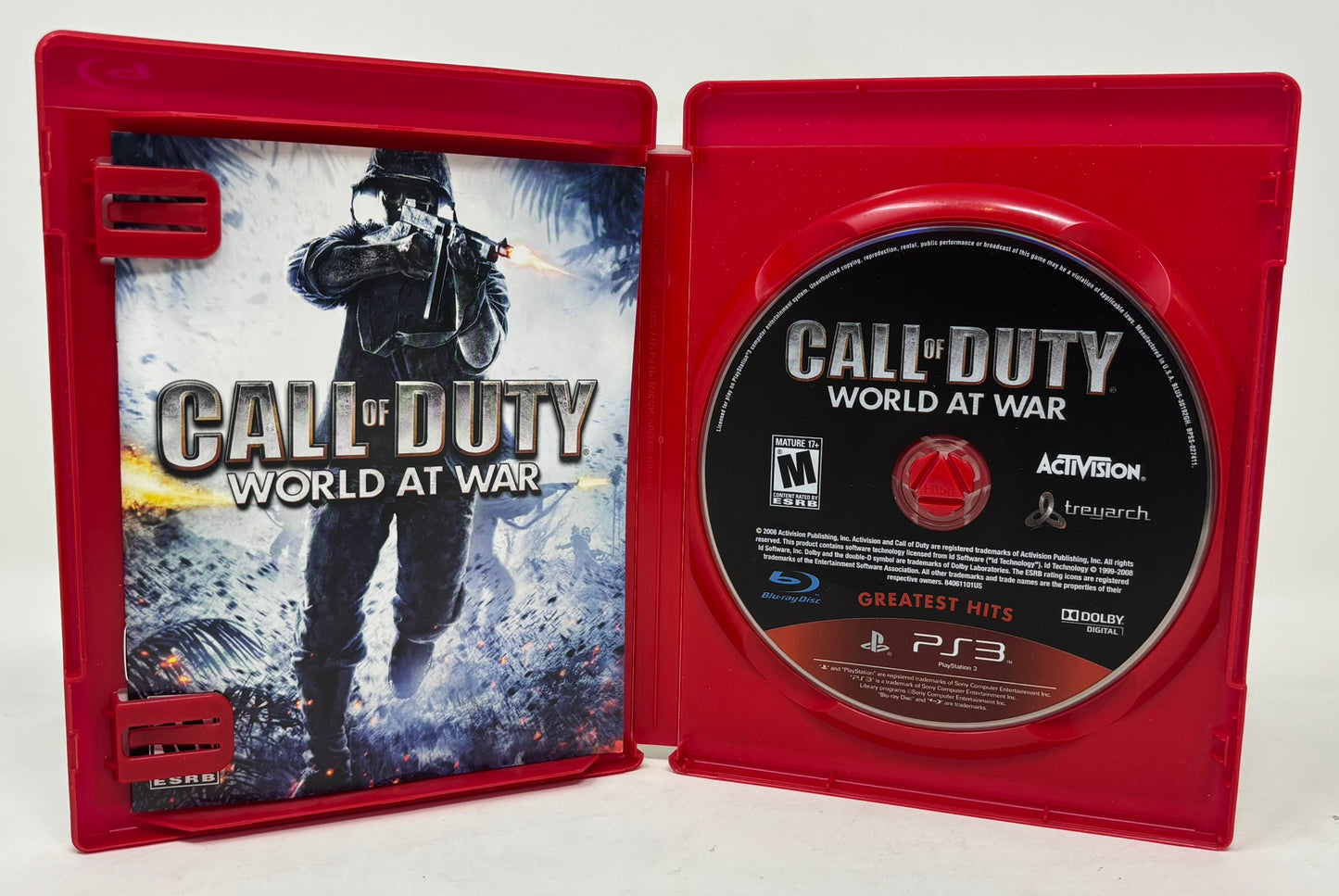 Sony PlayStation 3 - Call of Duty World at War (Greatest Hits) Complete