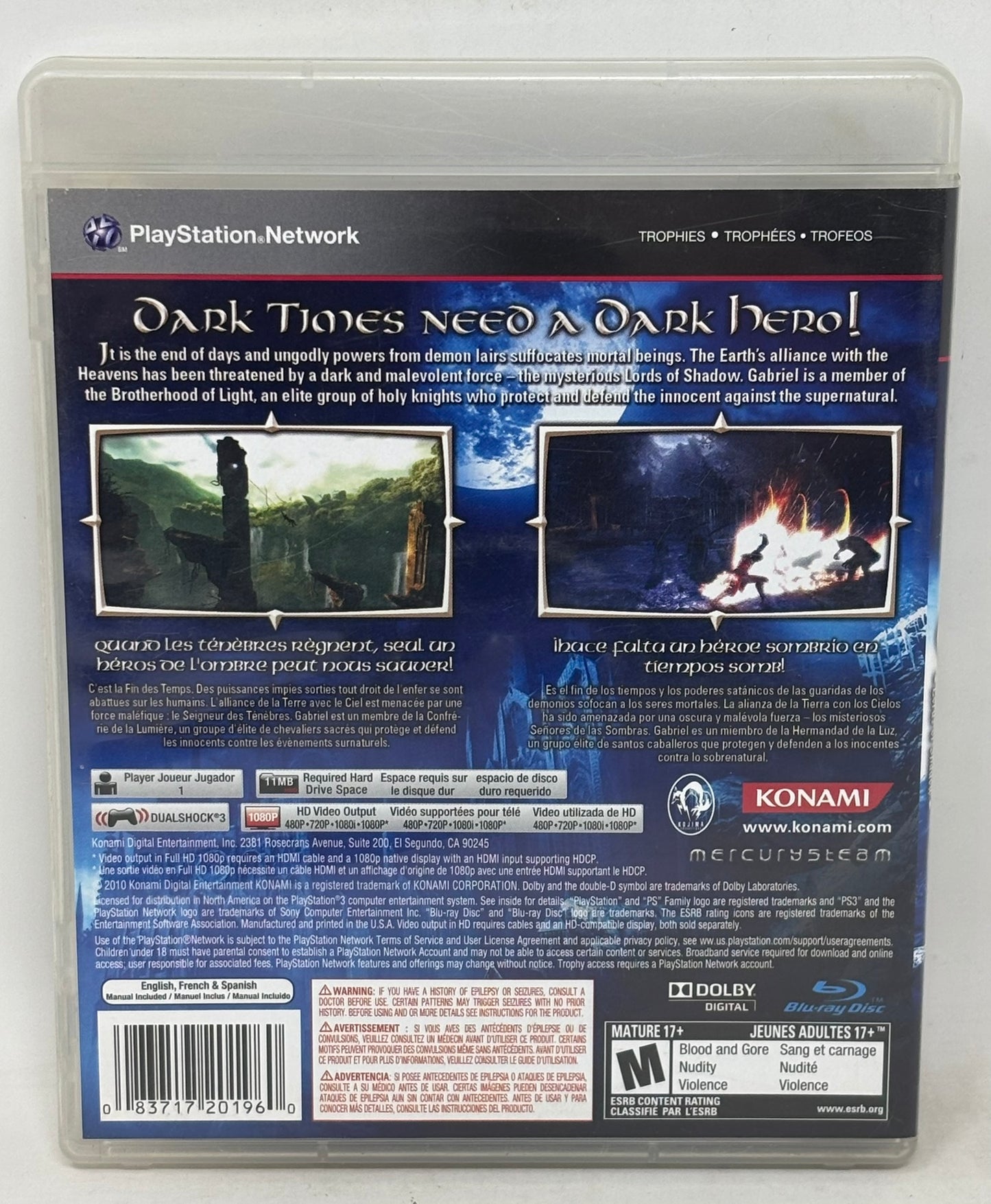 Sony PlayStation 3 - Castlevania Lords of Shadow - Complete