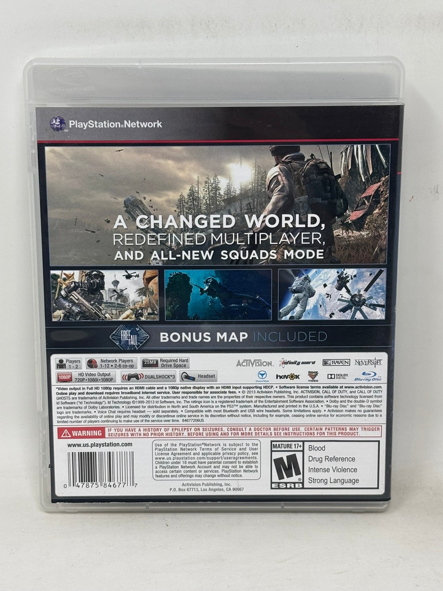 Sony PlayStation 3 - Call of Duty Ghosts - Complete