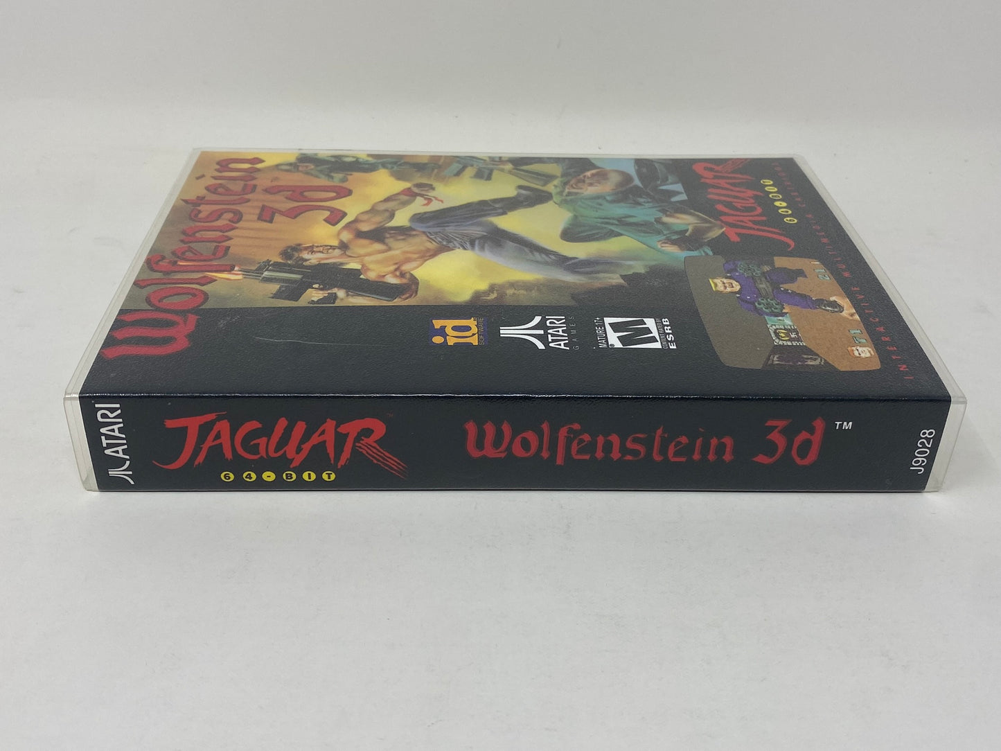 Atari Jaguar - Wolfenstein 3d - In Snap Case w/ Manual