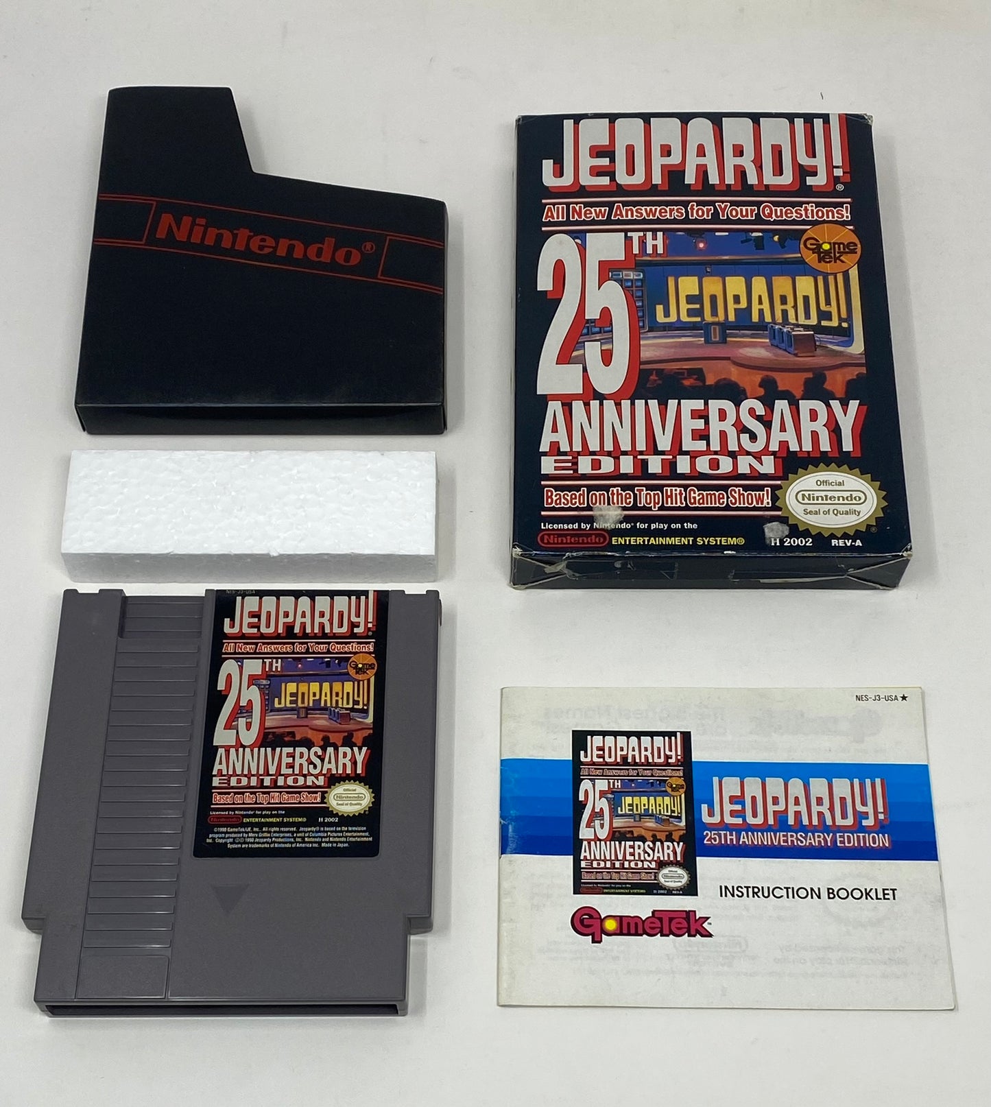 NES Nintendo - Jeopardy! 25th Anniversary - Complete