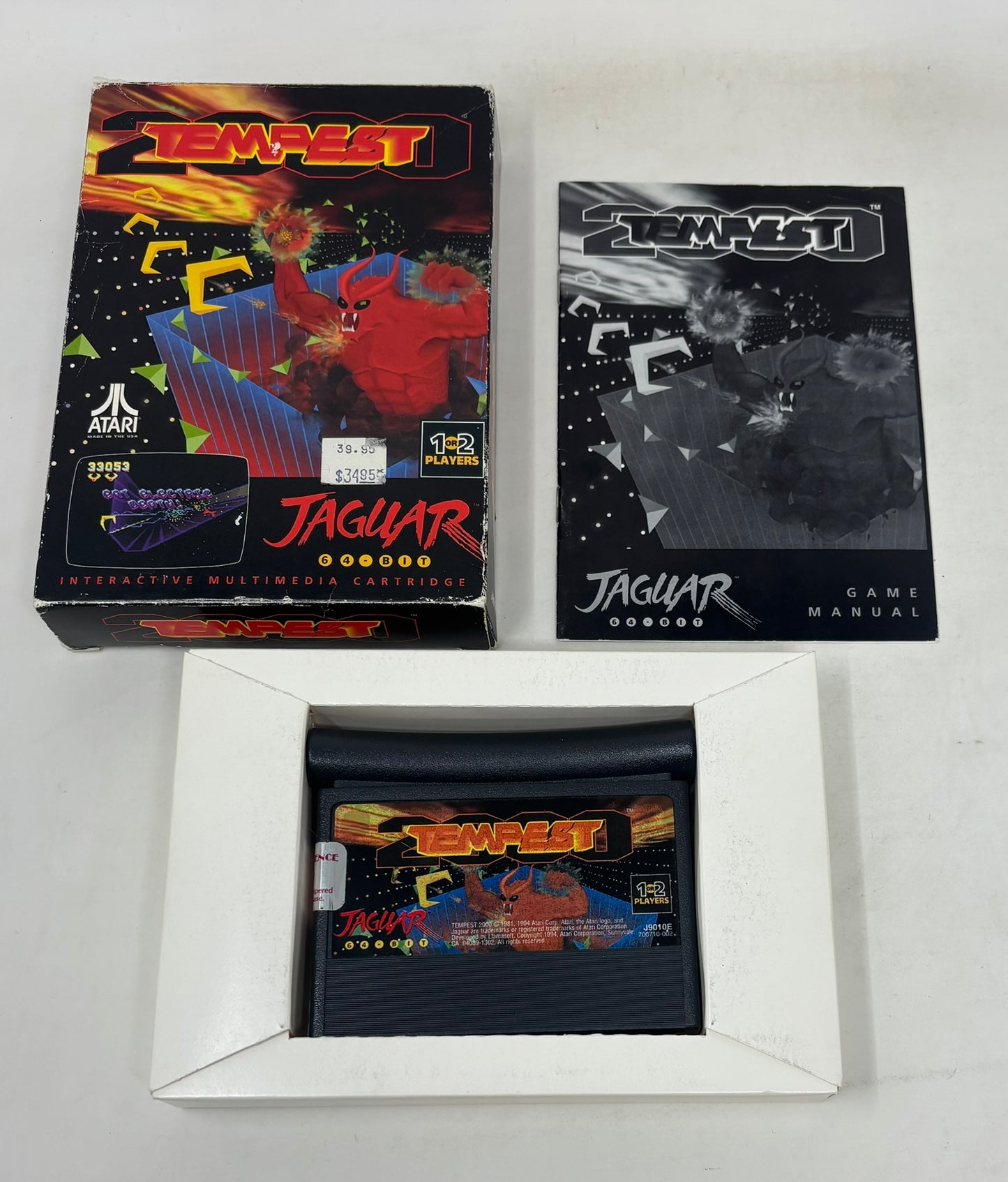 Atari Jaguar - Tempest 2000 - Complete