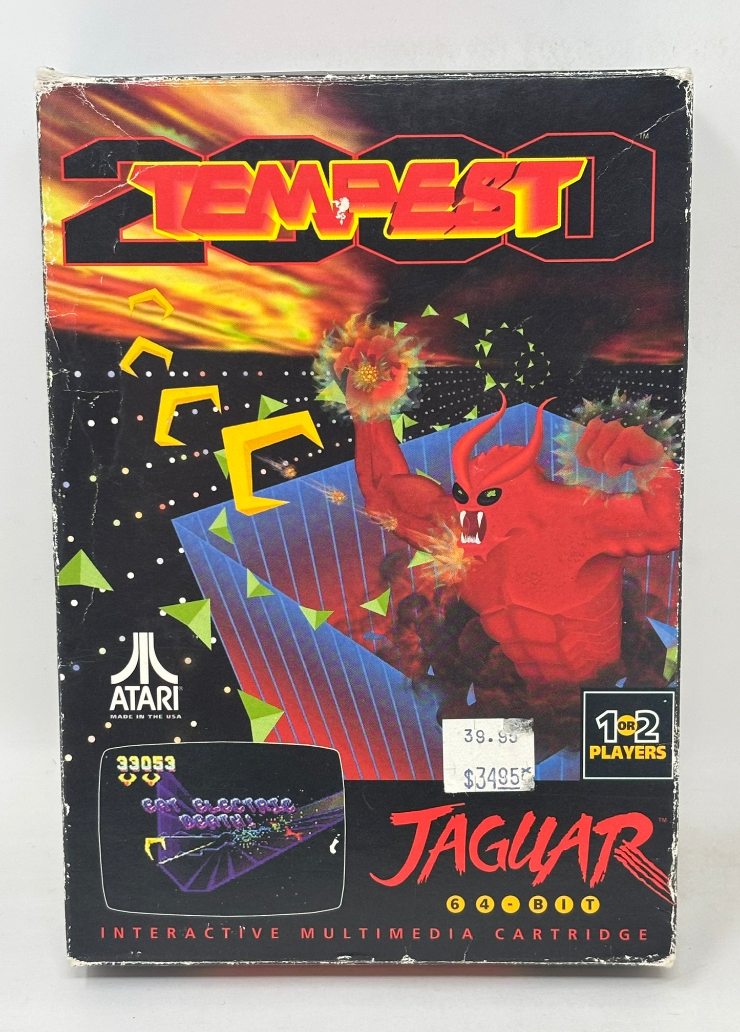 Atari Jaguar - Tempest 2000 - Complete