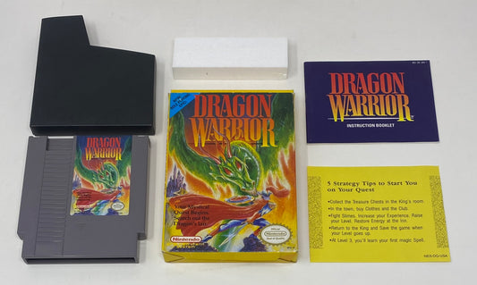 NES Nintendo - Dragon Warrior - Complete
